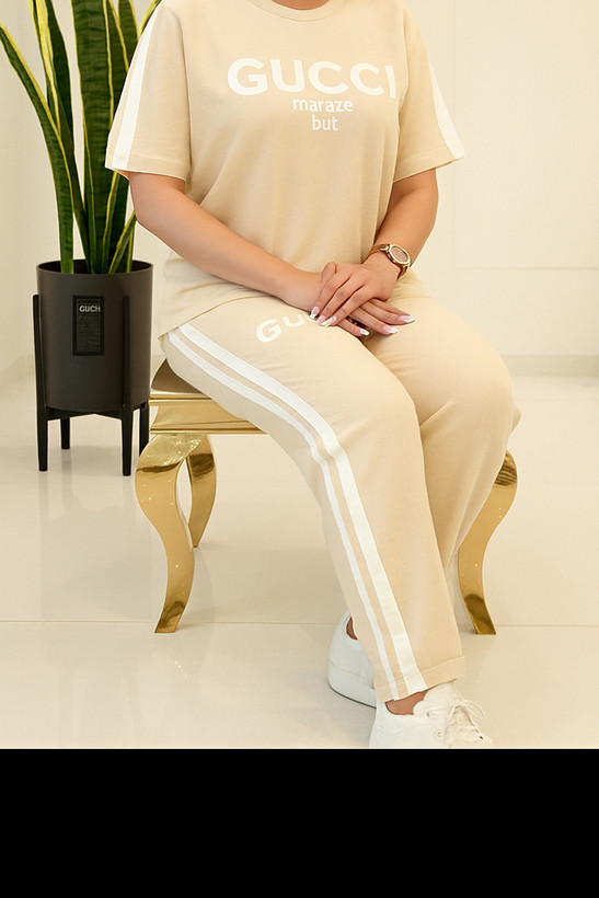 ست تیشرت شلوار زنانه گوچی